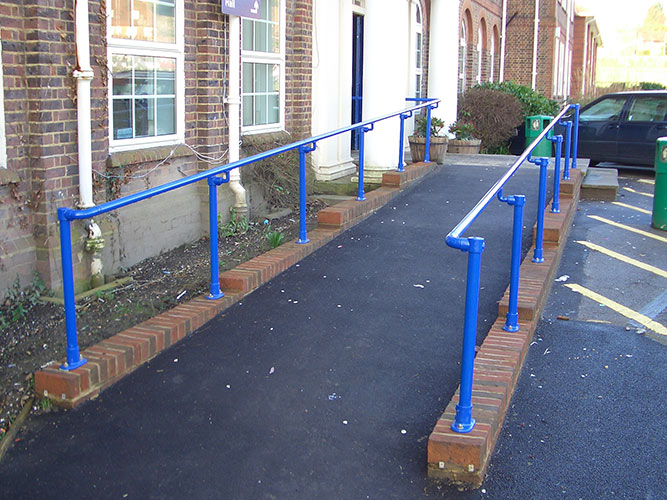 Pwd Railing Disability Access Handrails | Compliant Access Railings | Harcon